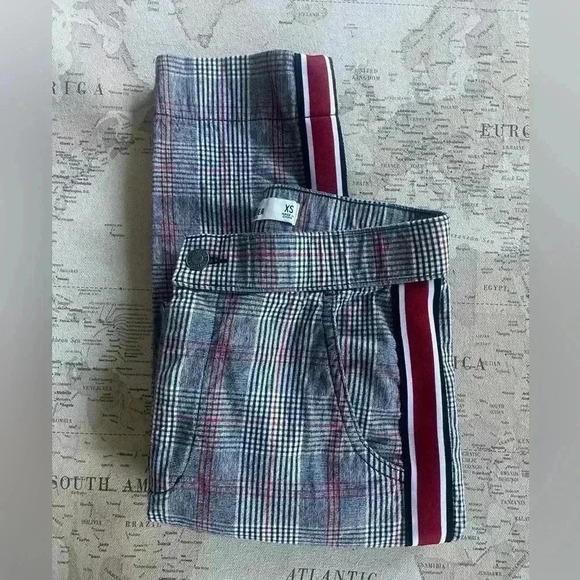 Hollister Pants - Hollister Plaid Band Stripe Pants XS